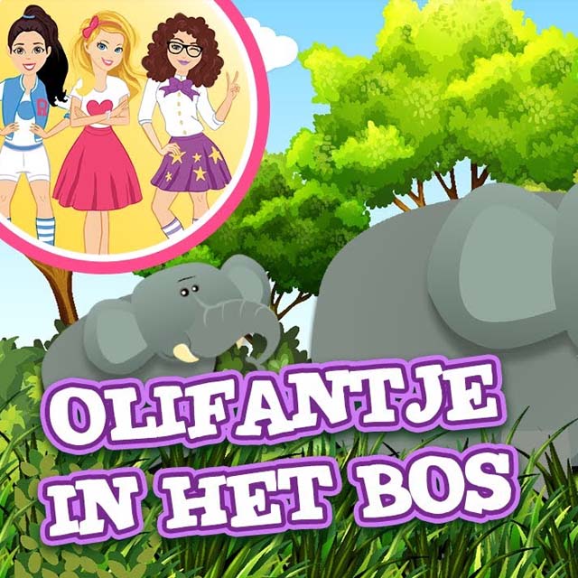 Olifantje in het bos